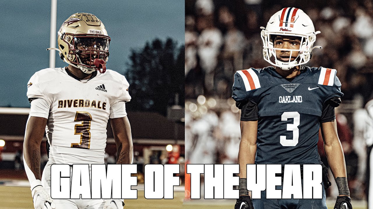 ONE OF THE BIGGEST RIVALRIES IN HIGH SCHOOL FOOTBALL!! Oakland (TN) v Riverdale (TN)