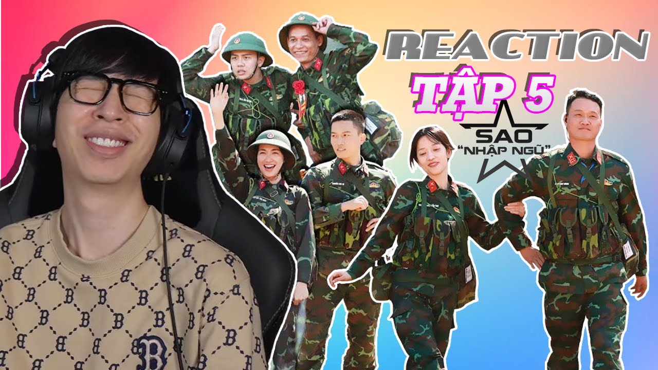 Reaction SAO NHẬP NGŨ 2022 l TẬP 5 | ViruSs, Hòa Minzy, Cara, Độ Mixi, S.T, Duy Khánh