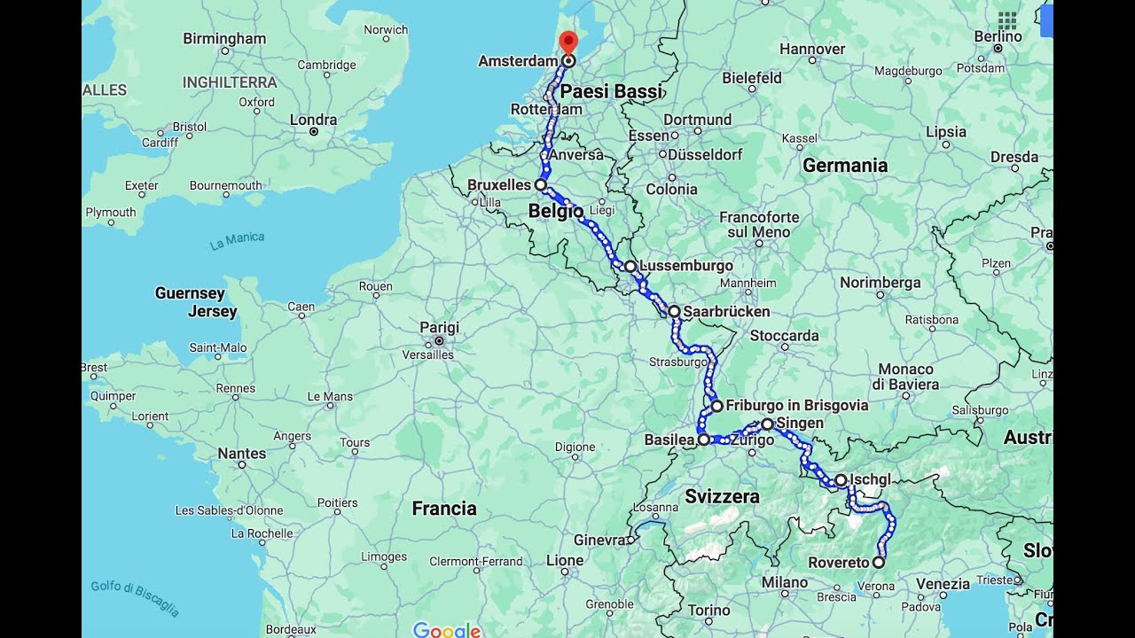 Rovereto - Amsterdam (luglio 2023) - #Roadtoamsterdam