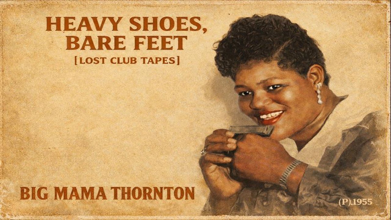 Big Mama Thornton – Heavy Shoes, Bare Feet (1955) [Lost Club Tapes] | Rare Female Blues Legend