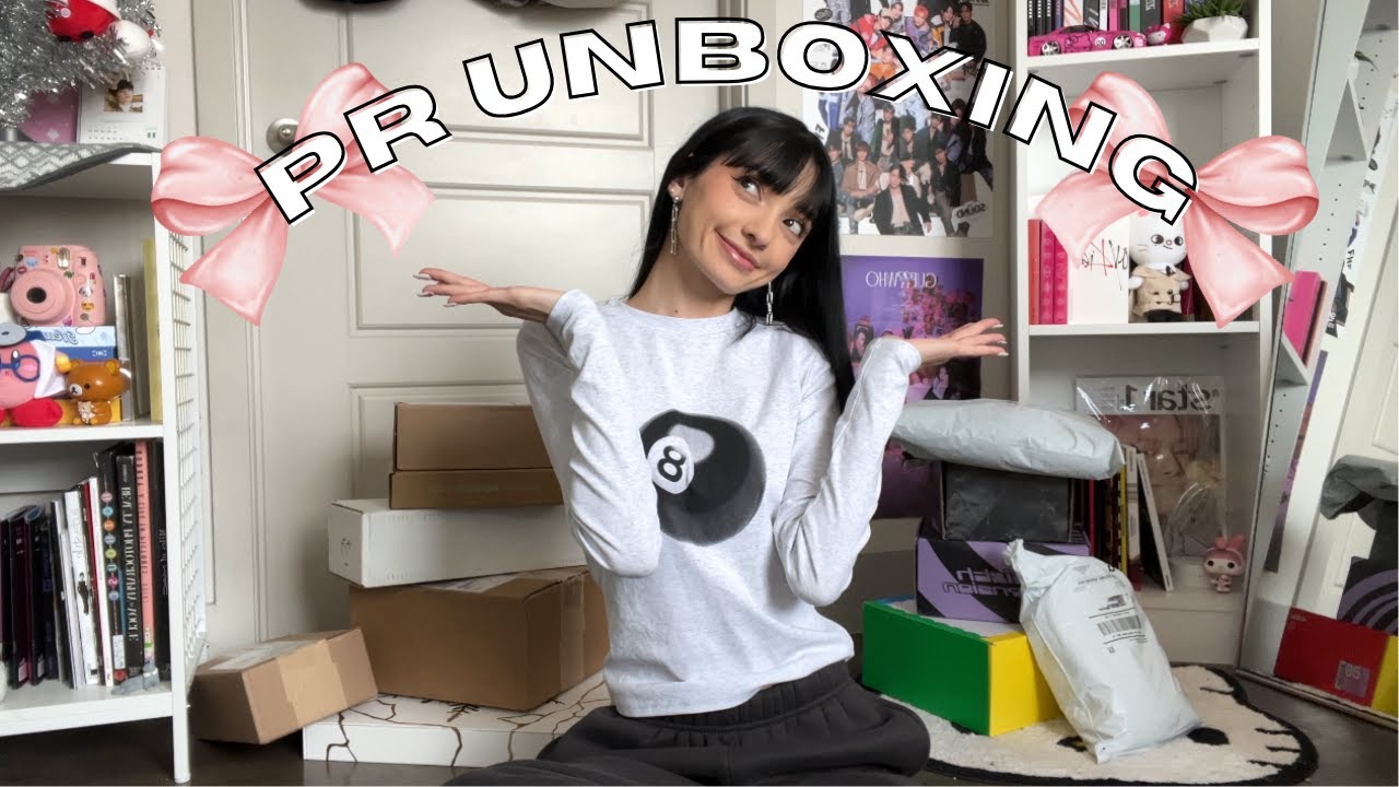 Huge PR Unboxing Haul ♡ YSL, Valentino, MSCHF, Hot Topic + more :)