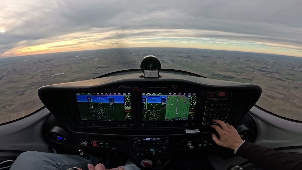 Mirá el final! VFR Controlado Tandil-Morón VerticalEZE. Casi no entramos al CTR. Tecnam Echo P92mk2
