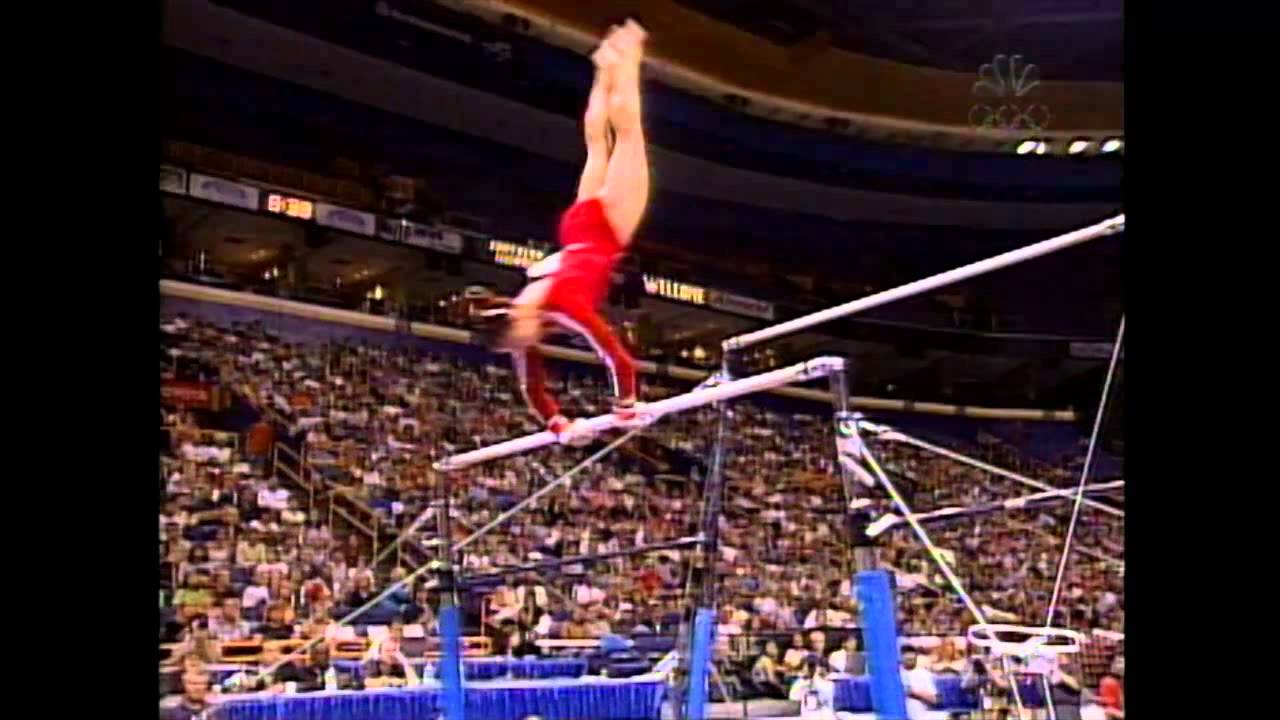 Dominique Moceanu - Uneven Bars - 2000 US Championships - Day 1
