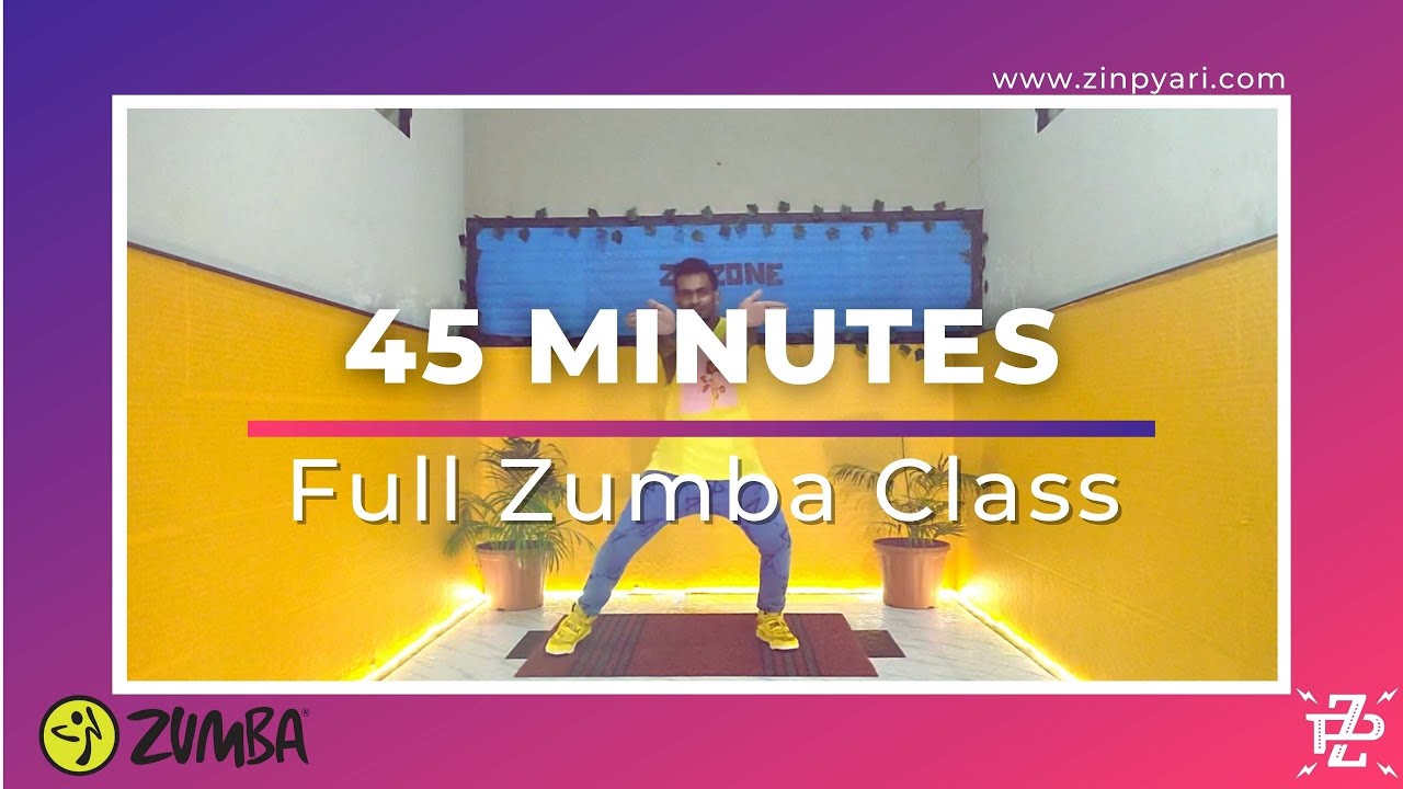 45min Online Virtual Zumba Fitness Full Class by Zin Pyari