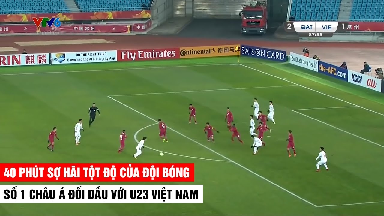 Những Phút Sợ Hãi Tột Độ Của Đội Bóng Số 1 Châu Á Khi Đối Đầu Với U23 Việt Nam | Khán Đài Online