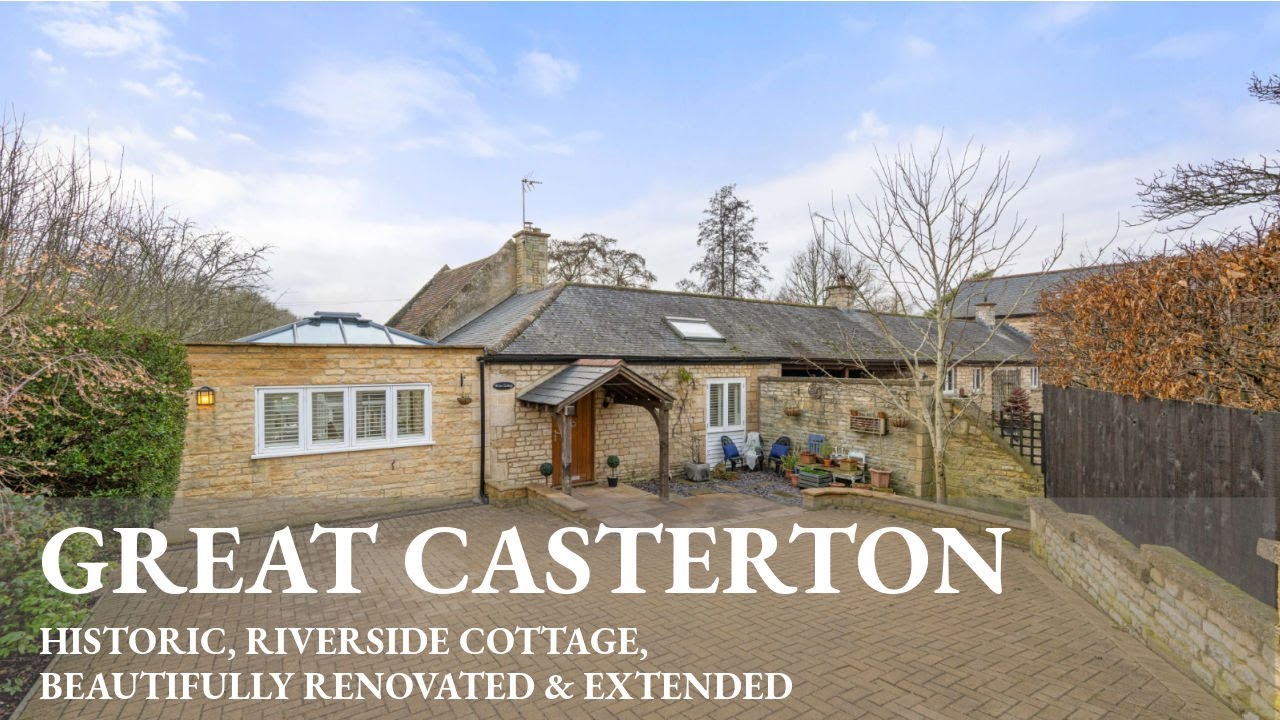 Tour this adorable stone cottage on the River | Willow Cottage, Great Casterton, Stamford