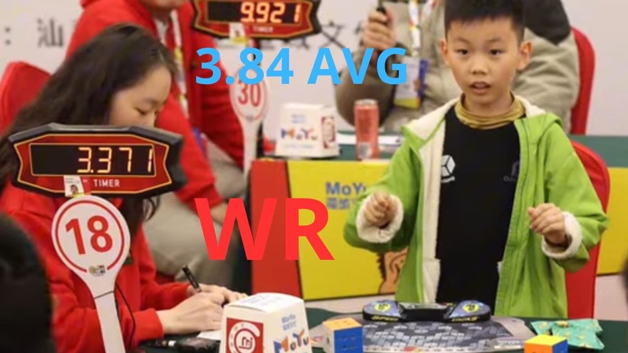 RECONSTRUCCIÓN DEL RECORD MUNDIAL DE PROMEDIO EN 3X3 | 3.84 SEGUNDOS