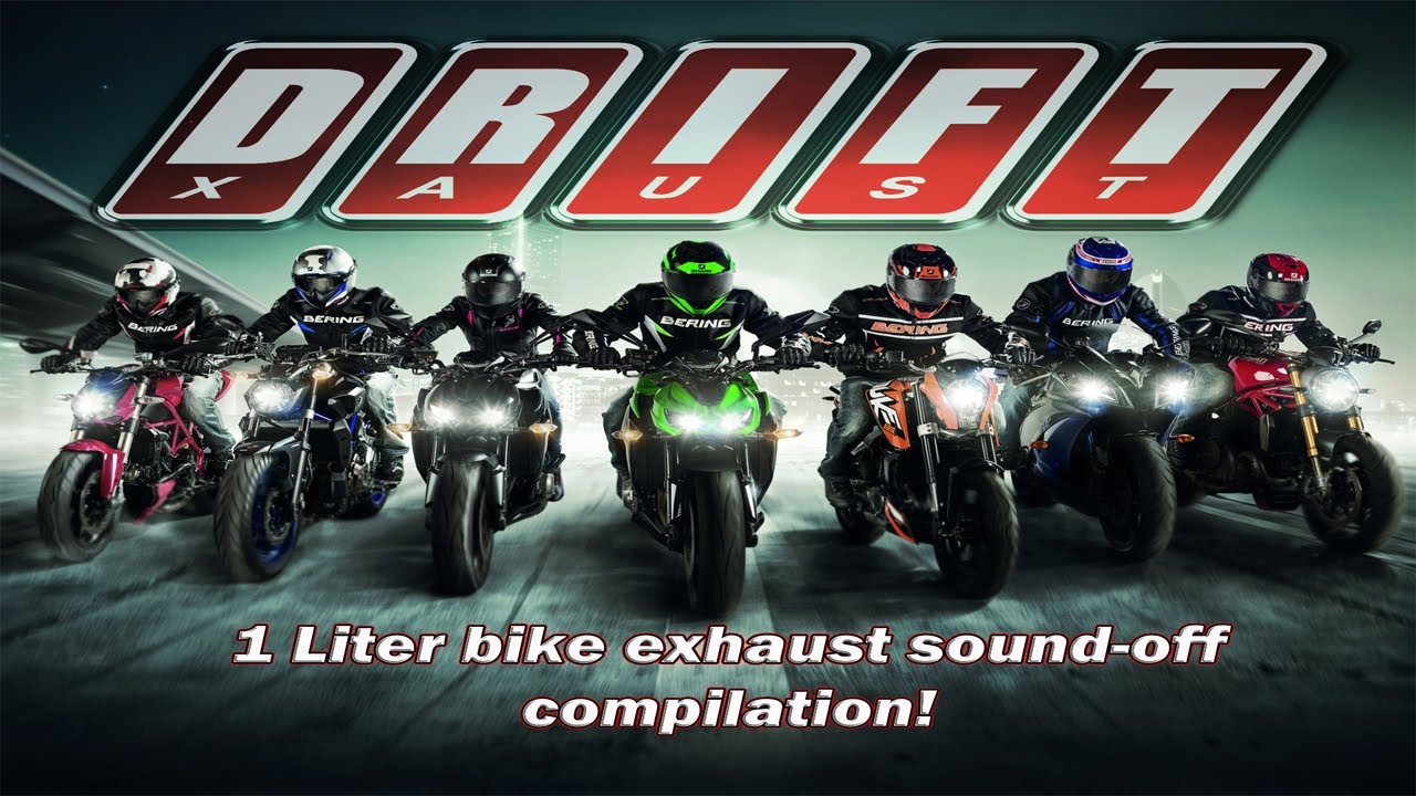 DRIFT XAUST 1 liter bike exhaust sound-off compilation! 🏍🔥🔥🔥