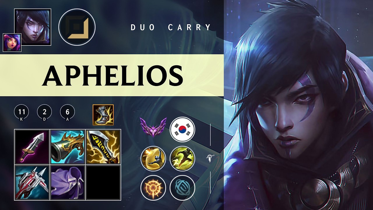 Aphelios ADC vs Miss Fortune - KR Master Patch 26.05