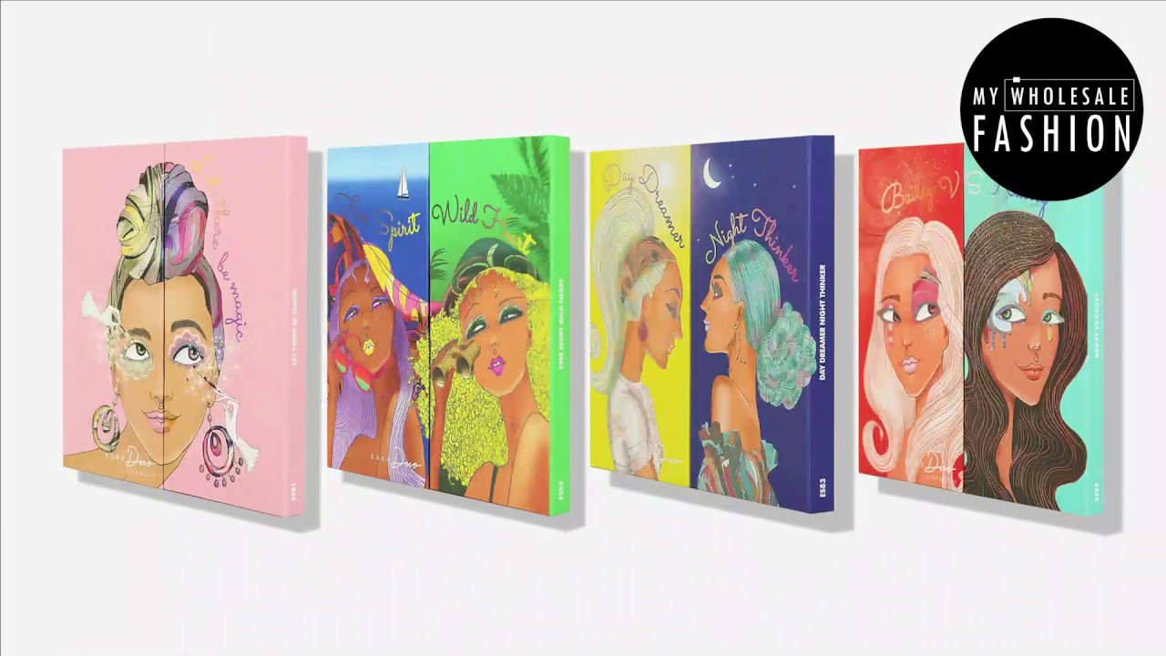 Kara Beauty | Duo Shadow Eyeshadow Palettes | Wholesale Cosmetics