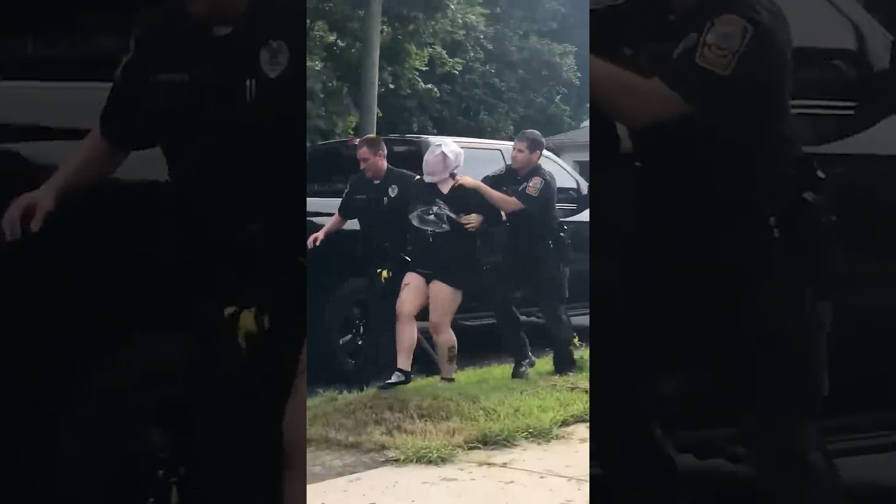 Crazy neighbor gets arrested 🚓