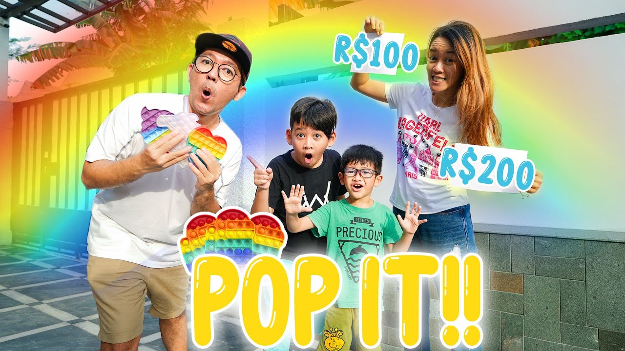 BANG CUPU CELEN MENCARI POP IT!! YANG MENANG DAPET 10000 ROBUX?!