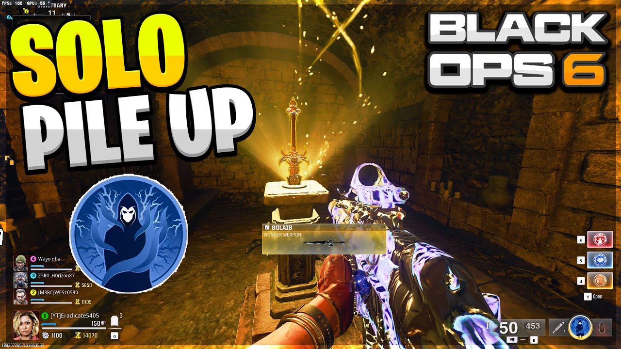 SOLO AFK Pile Up Glitch Black Ops 6 Zombies Glitch (Citadelle des Morts)