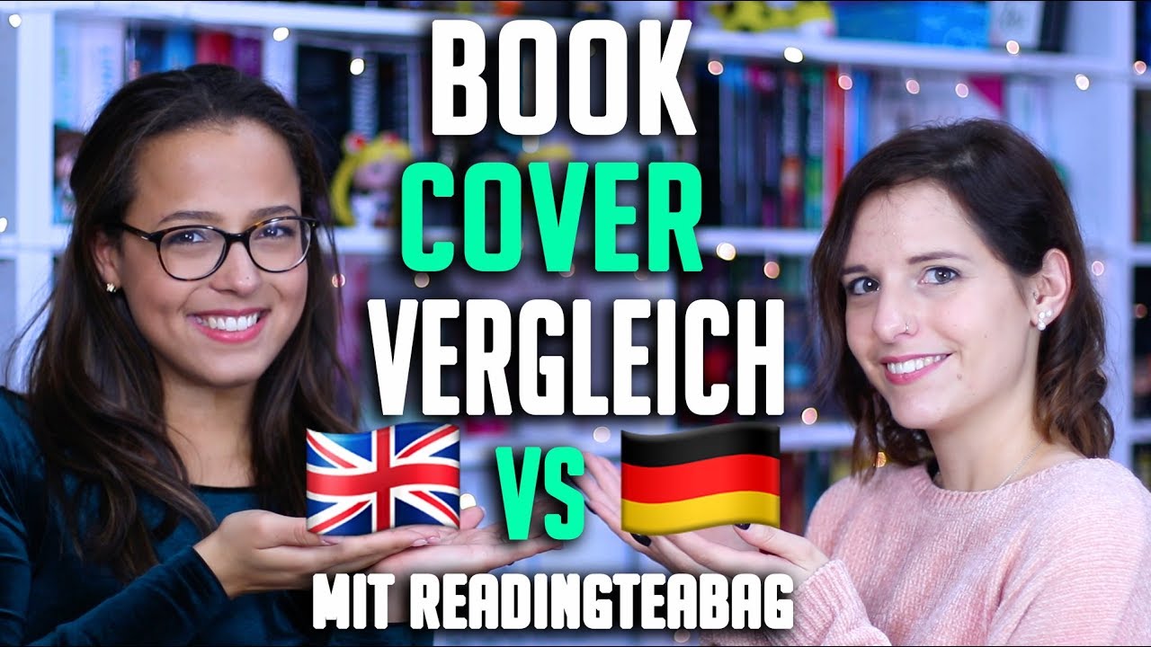 BOOK COVER Deutsch 🇩🇪  vs 🇬🇧  Englisch | 10 Buchcover im Vergleich mit ReadingTeabag