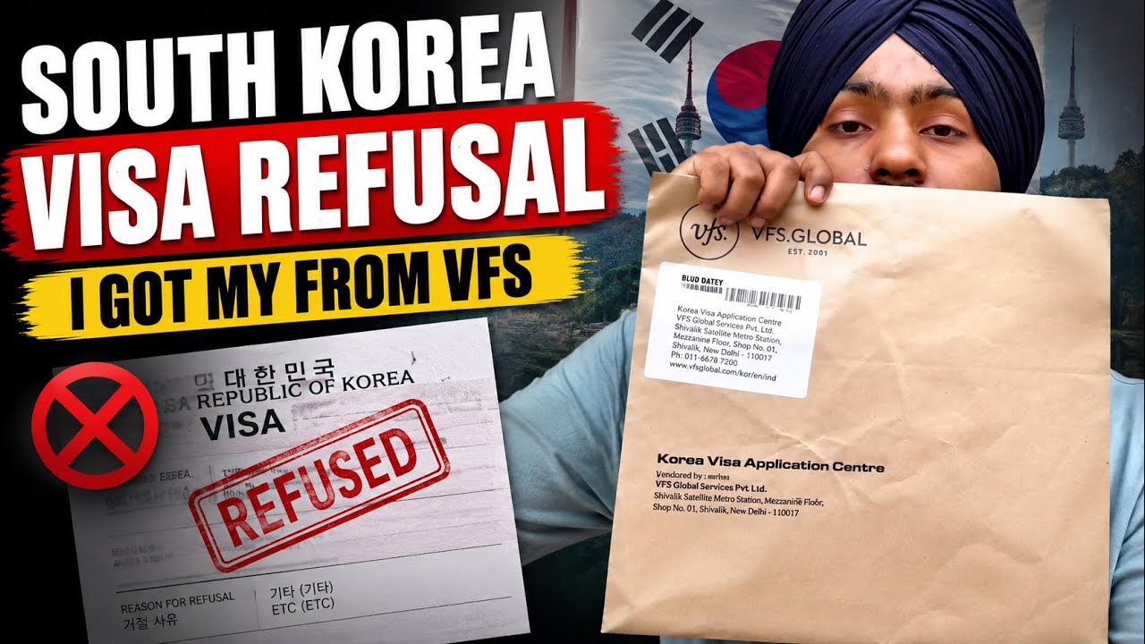 🇰🇷 South Korea Visa Refused! 😢 Got My Passport Back From VFS | Full Story
