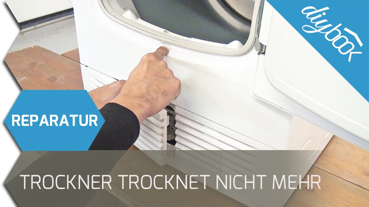 Trockner trocknet nicht mehr richtig - Regelm&auml;&szlig;ige Wartungsarbeiten