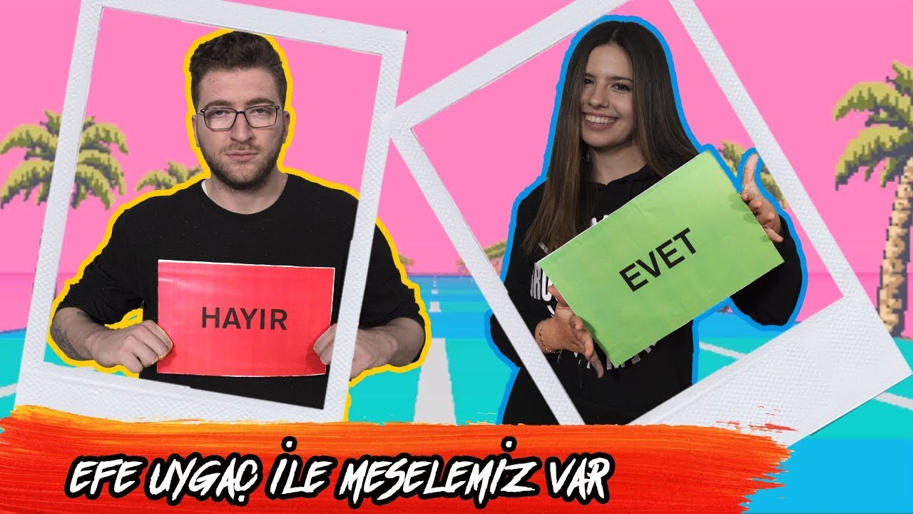 Bİ MESELEMİZ VAR #BÖLÜM 5 - EFE UYGAÇ'A SORDUK ( SOHBET, ÖZEL HAYATI VE MERAK ETTİKLERİNİZ)