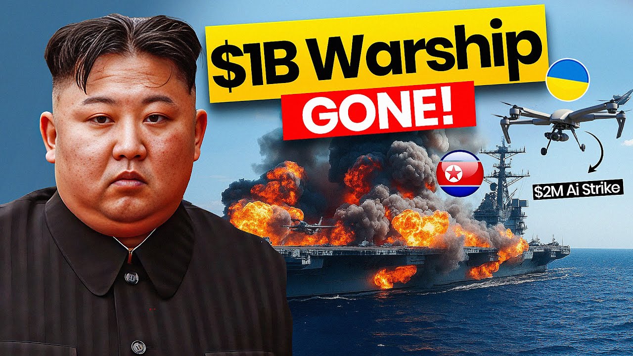 North Korea&rsquo;s $1 B Warship Destroyed by Ukraine&rsquo;s $2 M AI Strike
