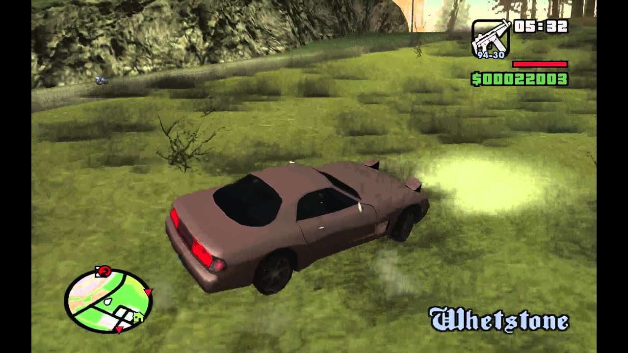 GTA SA Obtaining four AP cars from Photo Opportunity on PC with a suicide cheat