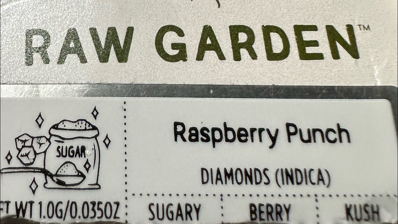 Raw Gardens - Raspberry Punch 🤜 Diamonds