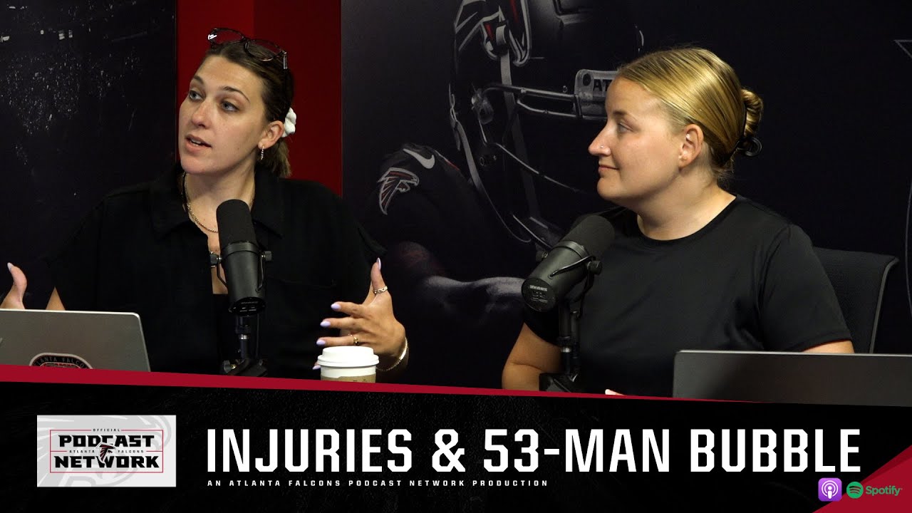 Kaleb McGary injury raises questions at OT & players on the 53-man bubble | Atlanta Falcons Podcast