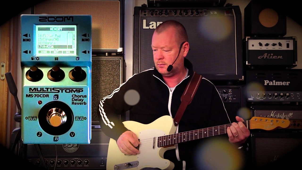 Zoom: MS-70CDR Chorus/Delay/Reverb MultiStomp