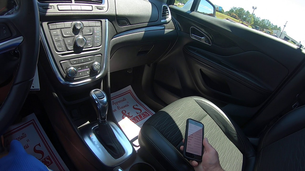 HOW TO USE FEATURES AND BUICK INTELLILINK ON A 2015 BUICK ENCORE