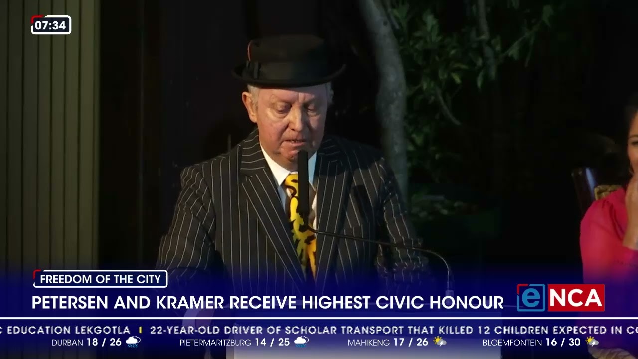 Freedom of the City | Petersen and Kramer receive highest civic honour