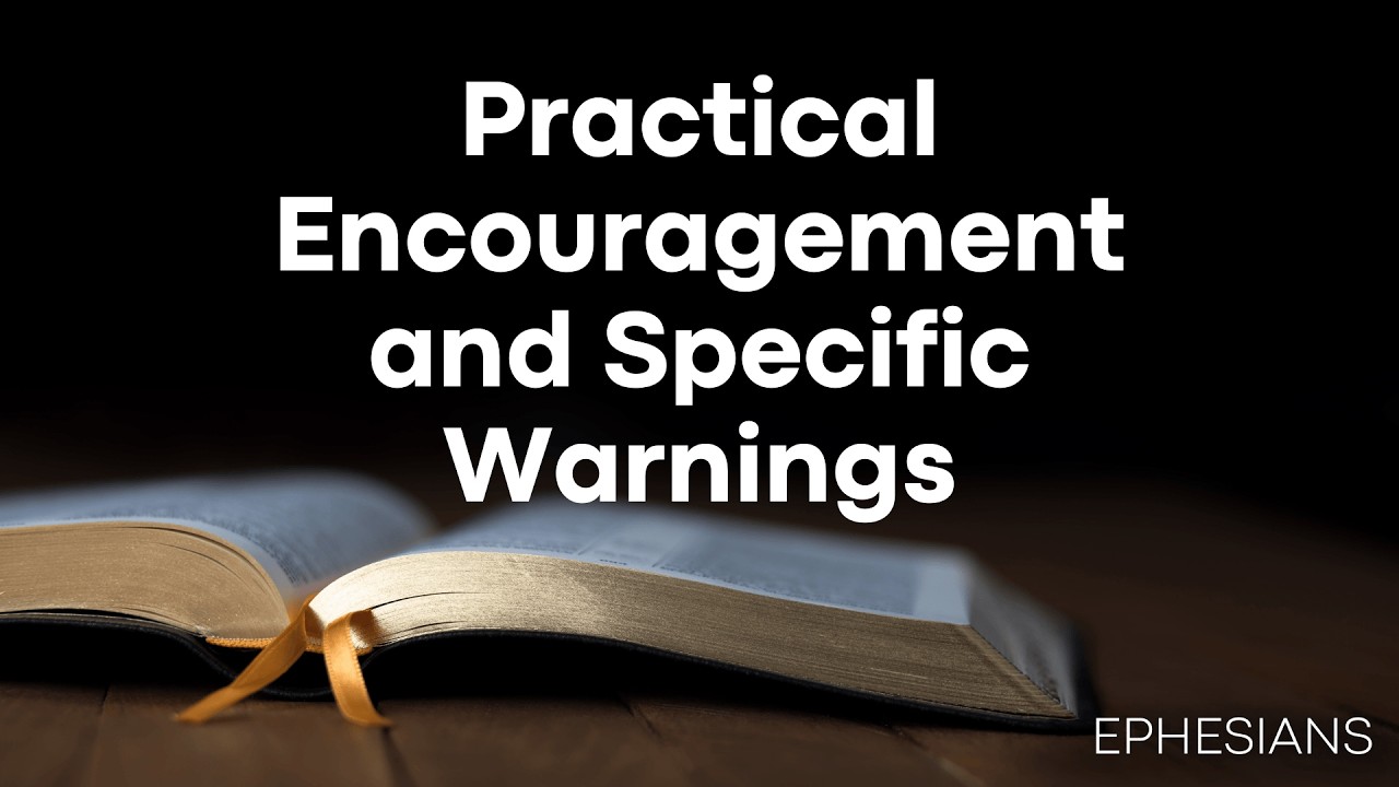 Practical Encouragement and Specific Warnings | Calvary of Tampa with Pastor Dr. Bob Gilbert