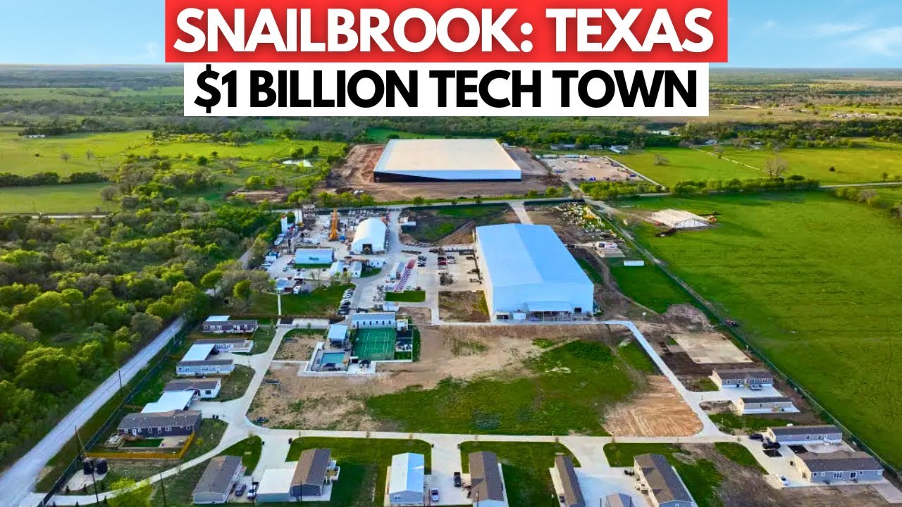 Inside Elon Musk's New Utopian Town Rising In Texas!