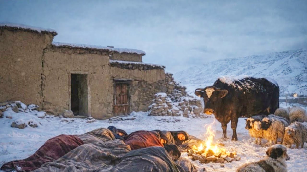 Life in the village; Traditional way of preparing eggs in Afghanistan
