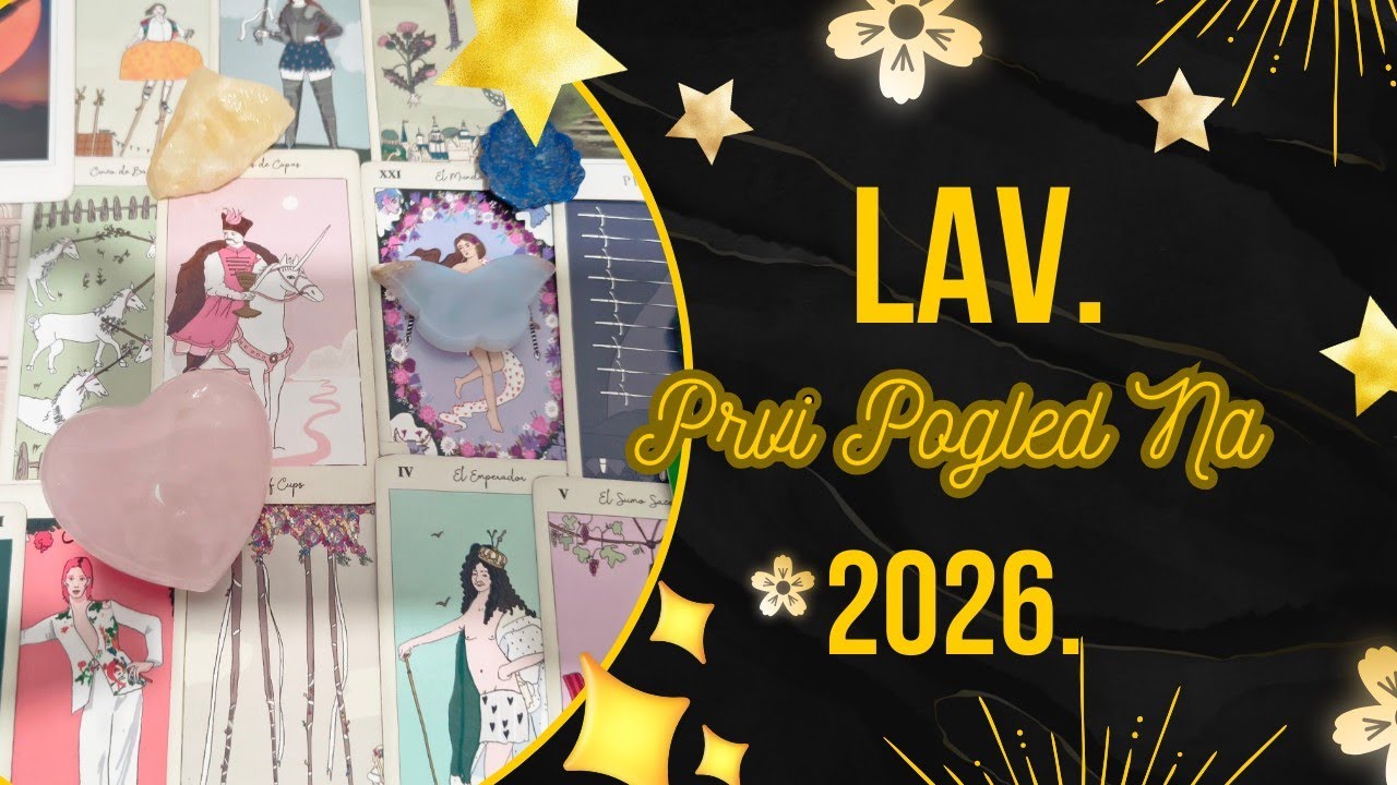LAV ♌ Nakon teškog perioda prava ljubav! 💞🍀💕 Prvi Pogled na 2026. Tarot 