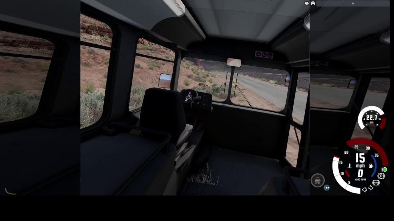 BeamNG in VR using a Wheel + Shifter  - Road to 1000 Subs