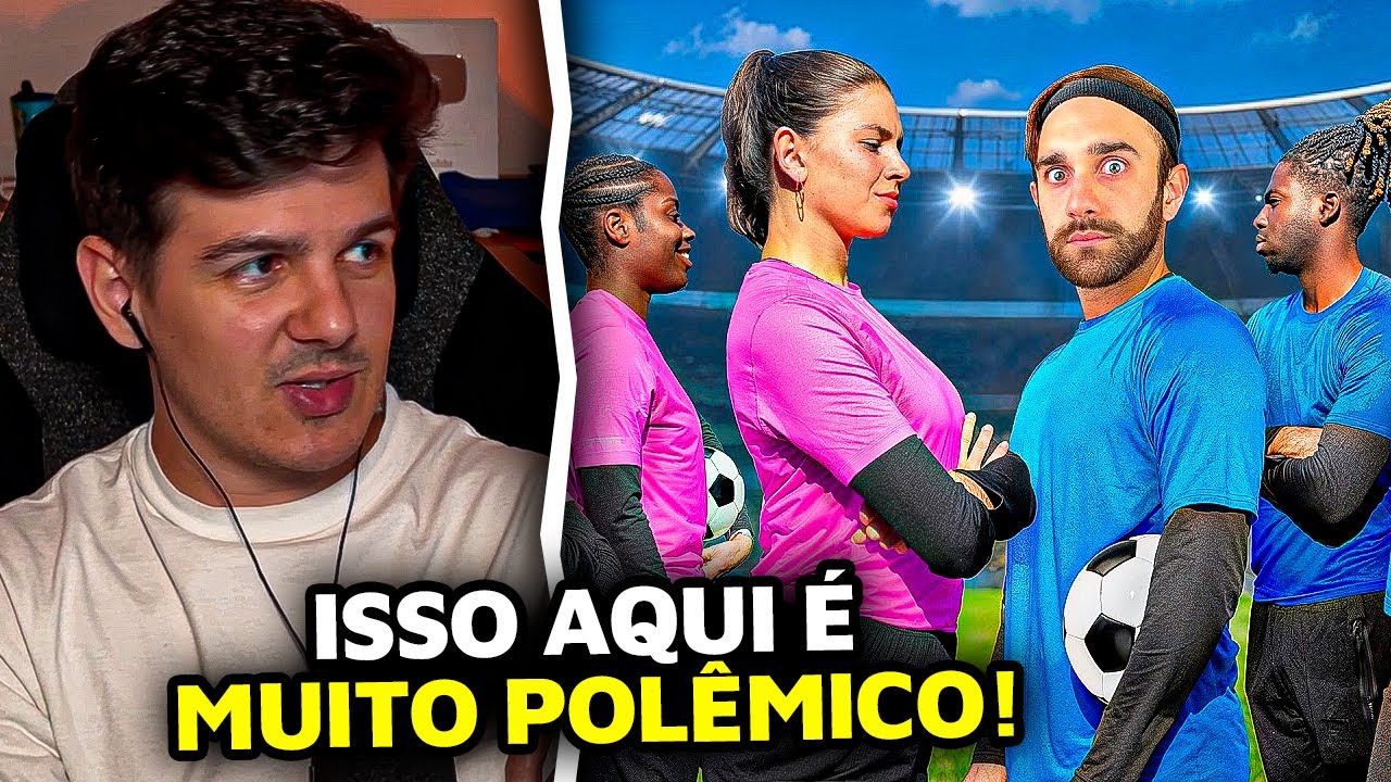 wardi REAGE &Agrave; HOMENS vs MULHERES: Torneio de Futebol por $10.000!