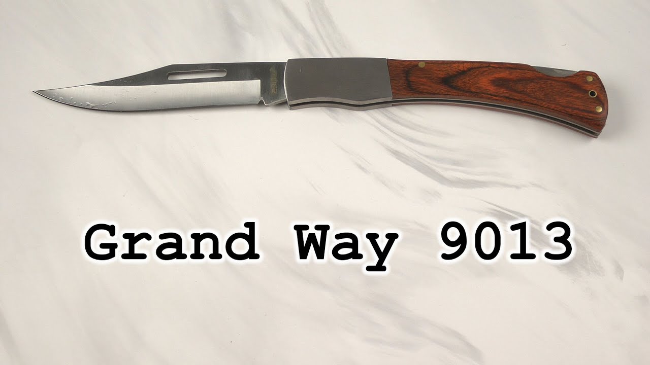 Нож складной Grand Way 9013, распаковка и обзор.