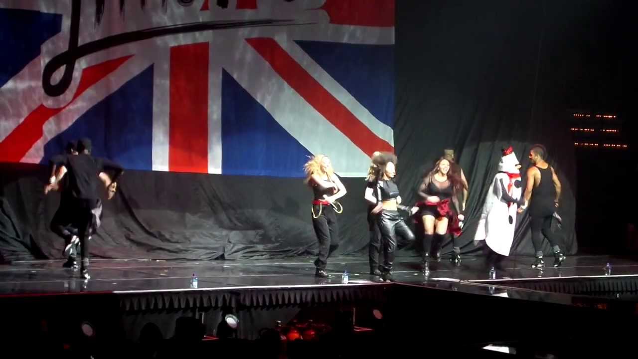 Salute- Little Mix with Demi Lovato snowman prank St. Paul 3/18/14