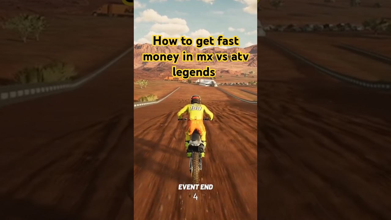 Как быстро получить деньги в mx vs atv legends |