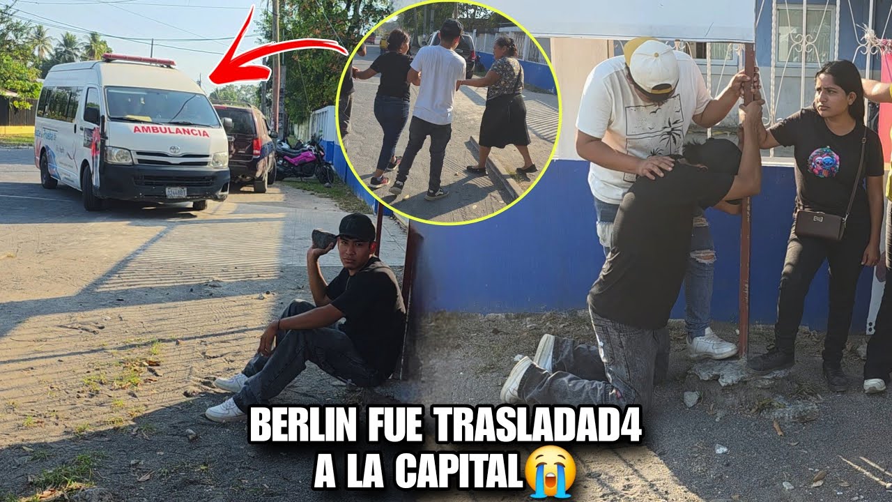 EDUARDO LLORA AL VER A BERLIN Ser Traslad4da Al Hospital😭Nunca Imaginó Esta Tr4gedi4😱