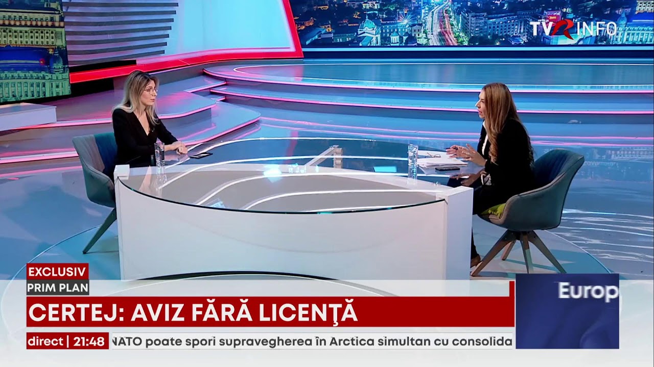 Ministra Mediului, Diana Buzoianu, în direct la TVR Info