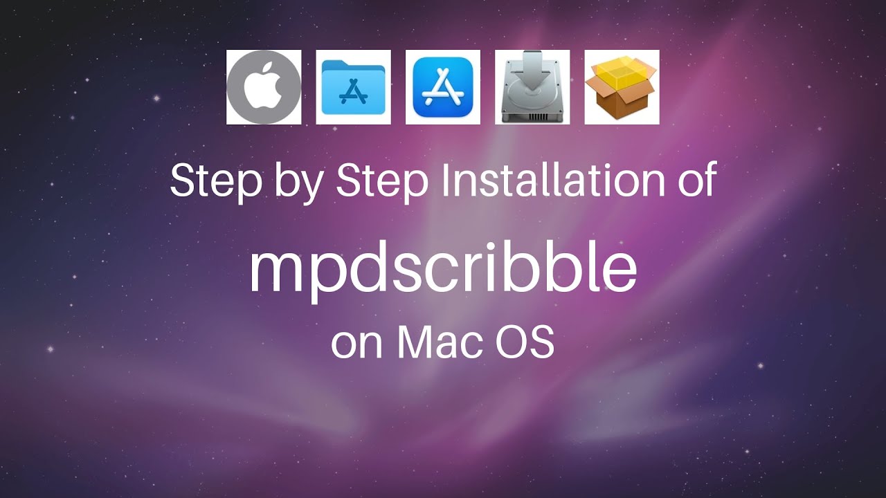 Download & install mpdscribble on Mac OS (Monterey, Ventura, Sonoma, Sequoia) via Homebrew / brew