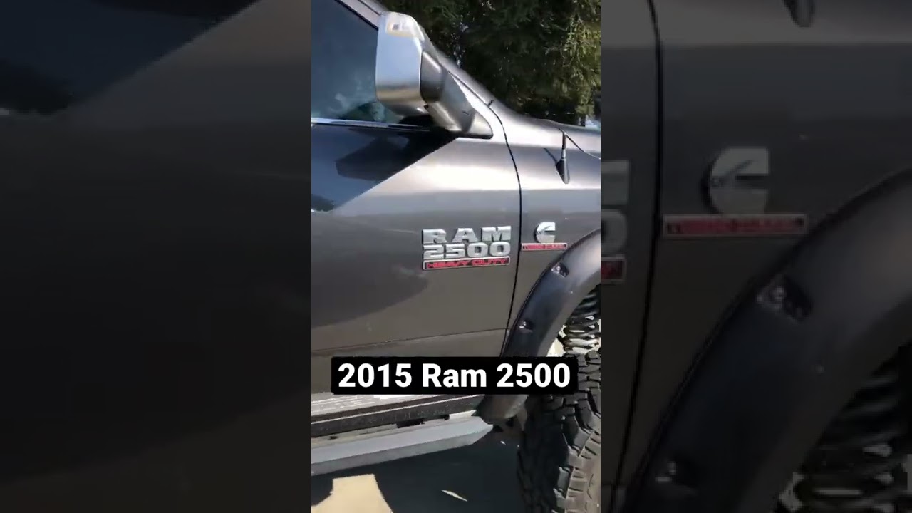 2015 Ram Truck 2500 Heavy Duty Cummins Turbo Diesel 4X4