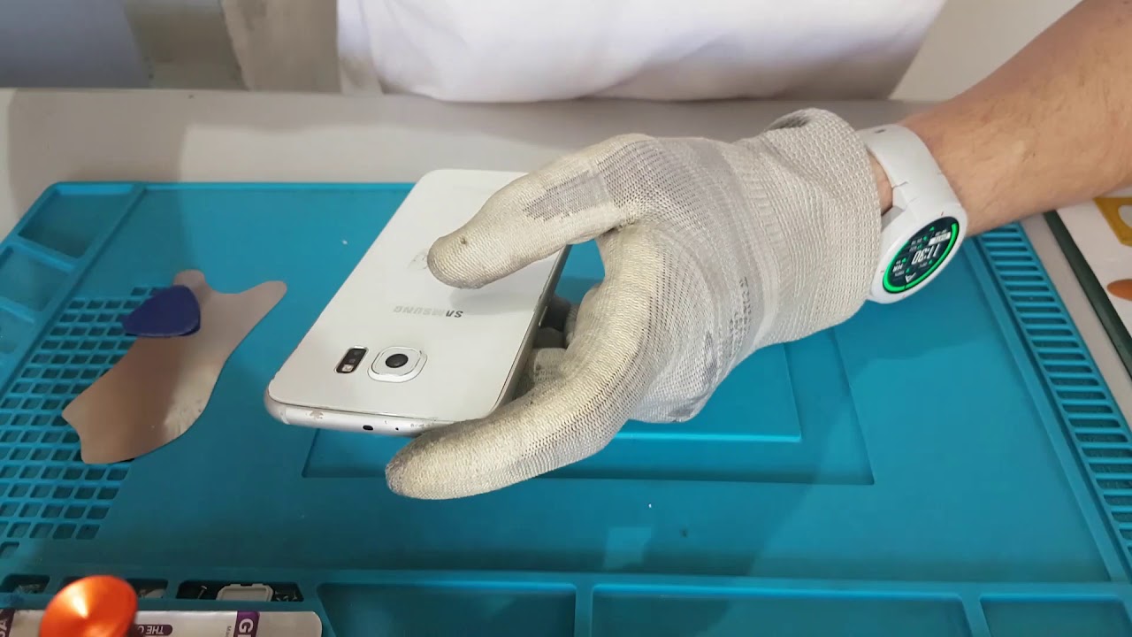Como abrir e Troca de bateria Samsung Galaxy S6 SM-G920