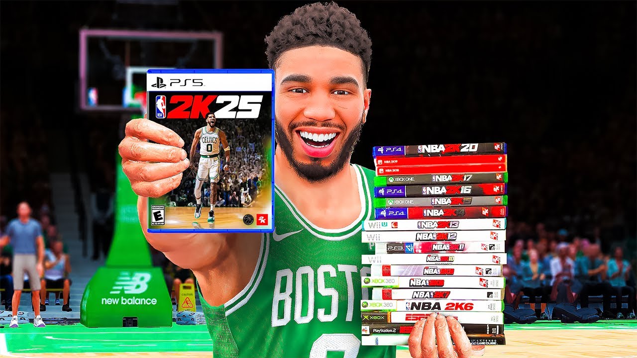Scoring With The Cover Athlete In Every NBA 2K Game