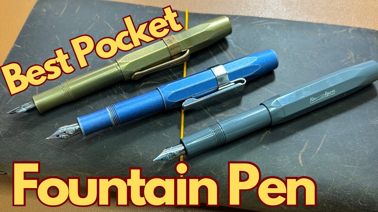 BEST EDC Fountain Pen KAWECO AL SPORT