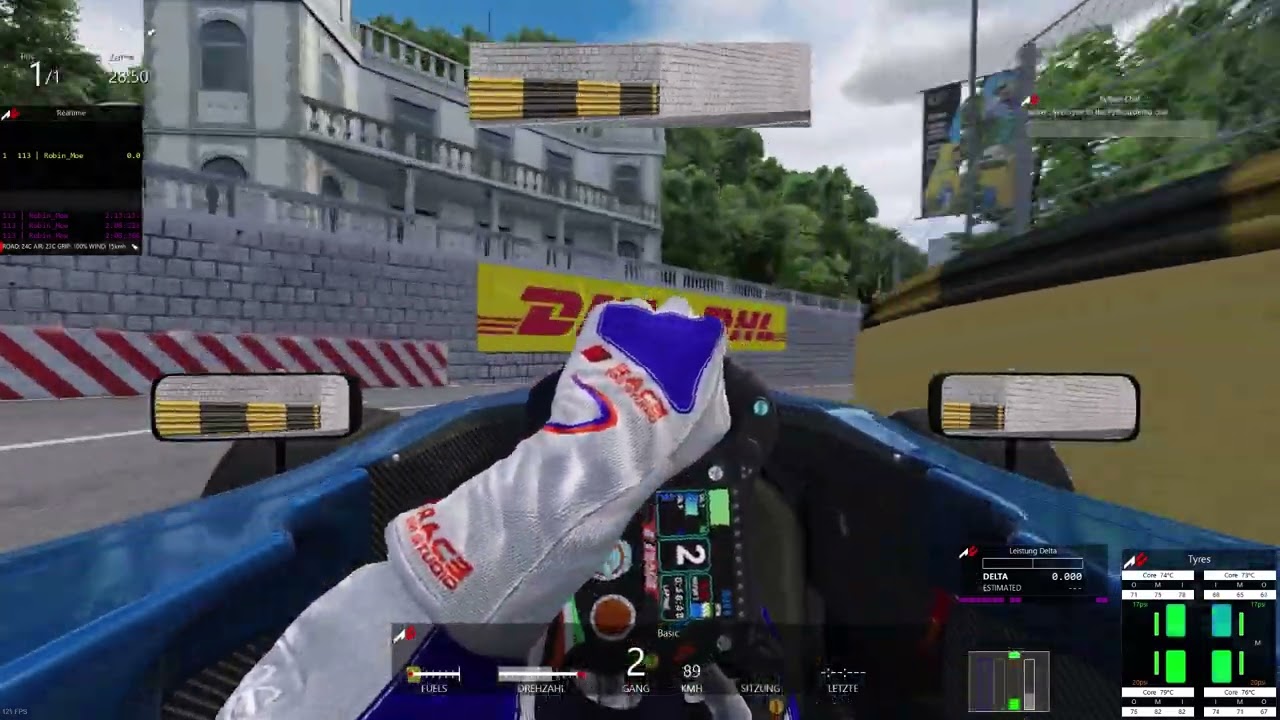 Assetto Corsa | Macau | Hotlap | RSS Formula 3 | 2:07.022