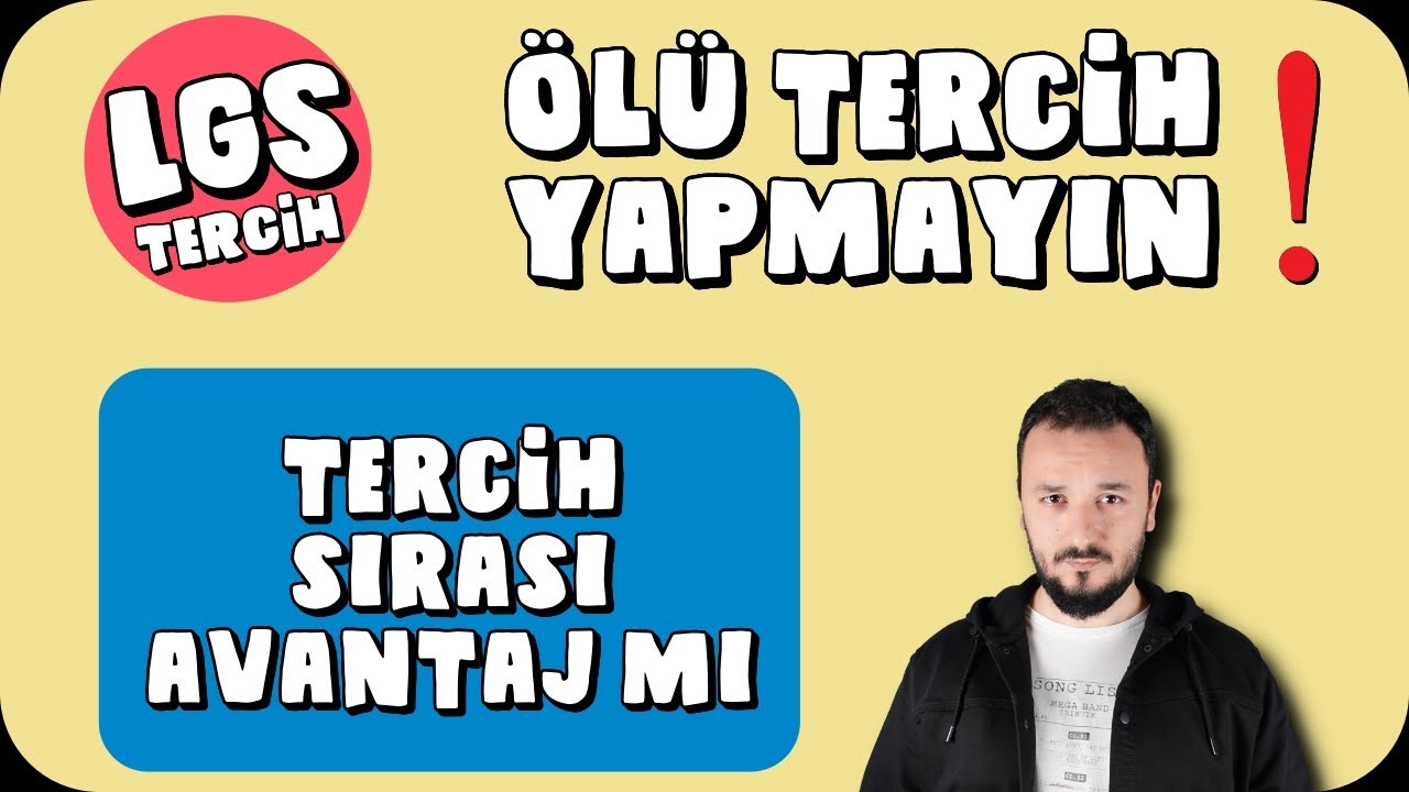 Dikkat❗️Ölü Tercih Nedir❓ Tercih Sırası Avantaj Sağlar mı❓