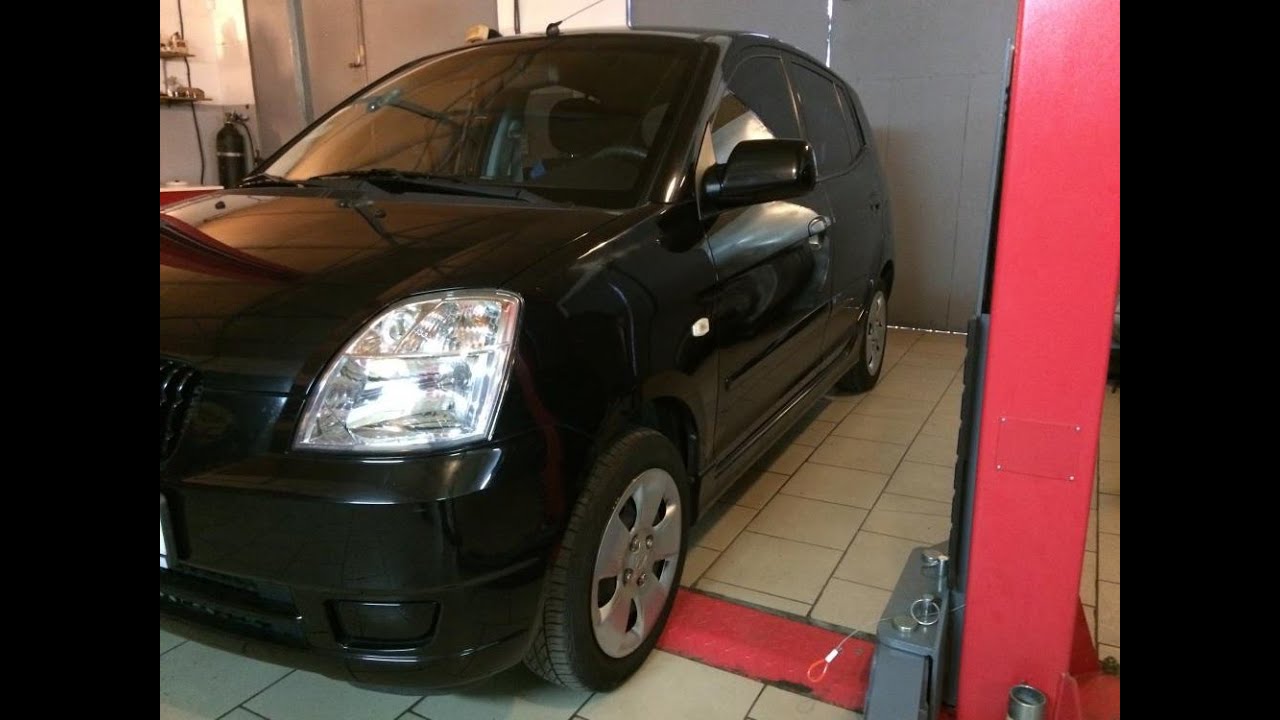 Как поменять масло Kia Picanto