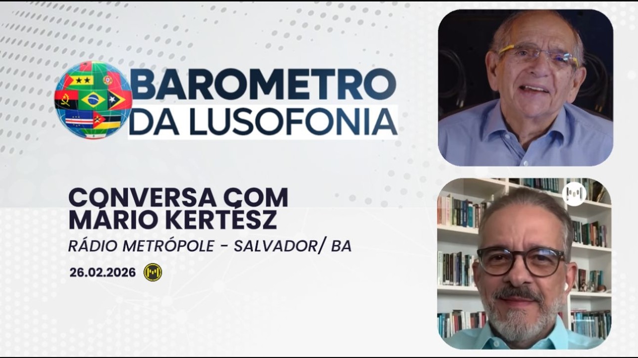 Antonio Lavareda detalha os dados do Barometro da Lusofonia com Mário Kertész