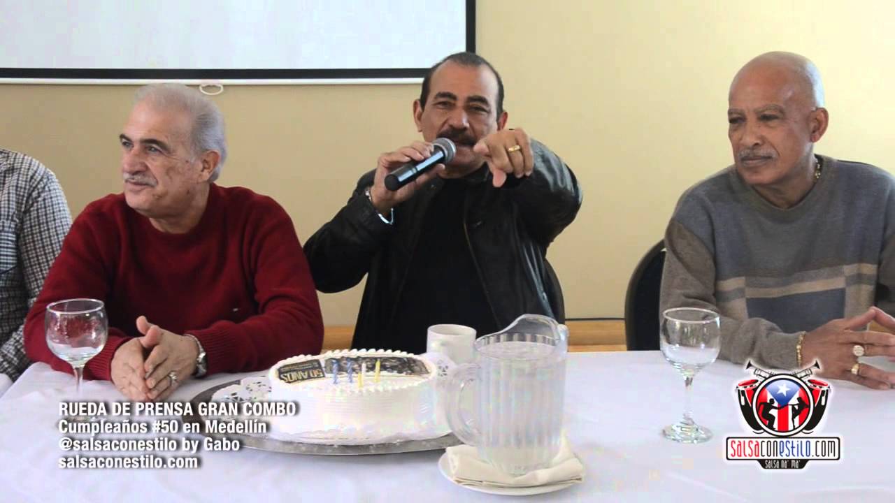 Celebración 50 AÑOS de EL GRAN COMBO DE PUERTO RICO /// Rueda de Prensa /// @SalsaConEstiloTV