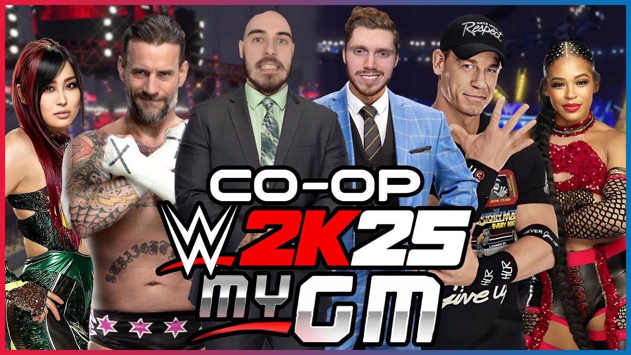 WWE 2K25 MyGM Mode Begins! HUGE DRAFT With Friends!